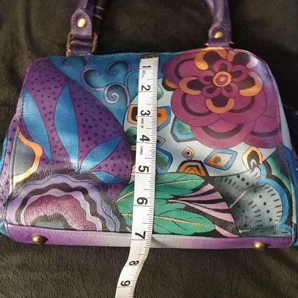 NWT Anuschka Multi Compartment Satchel - Picture 8 of 9